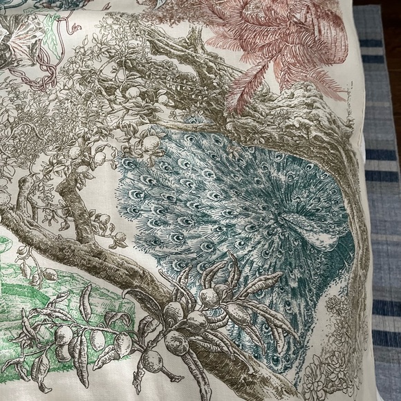 Hermes cashmere shawl. 56” x 56 - Picture 6 of 7